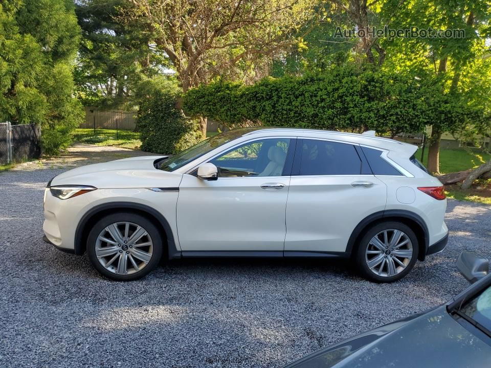 2021 Infiniti Qx50 Essential White vin: 3PCAJ5CB5MF105295