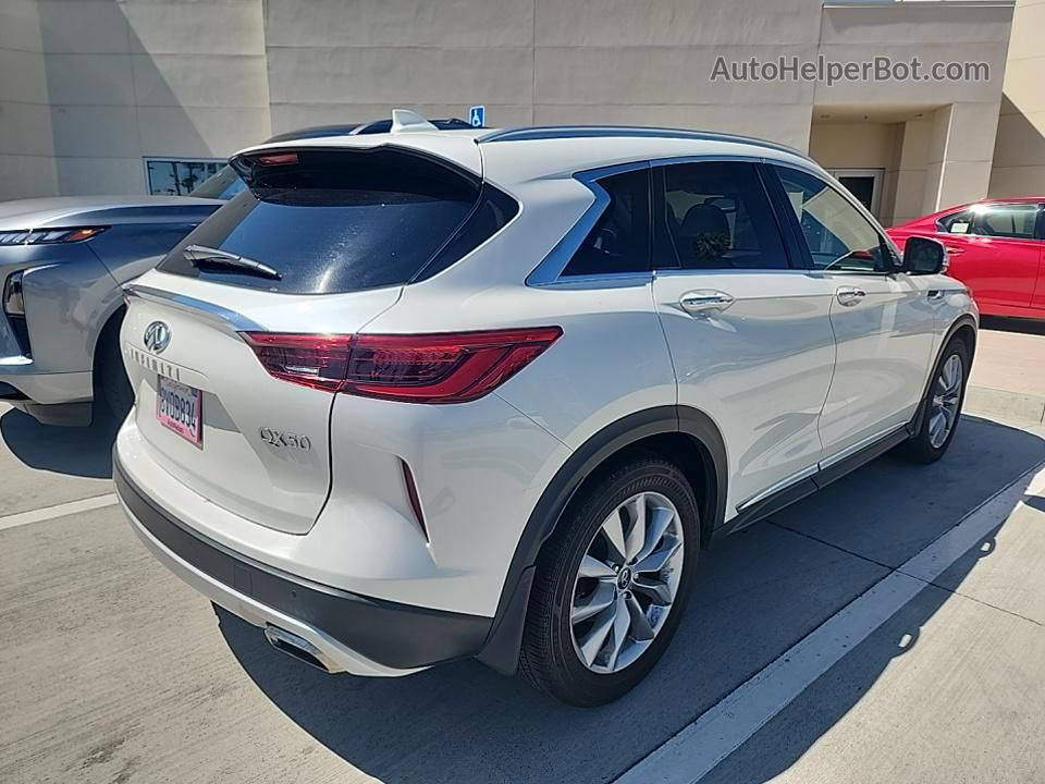 2021 Infiniti Qx50 Essential Белый vin: 3PCAJ5CB5MF113221