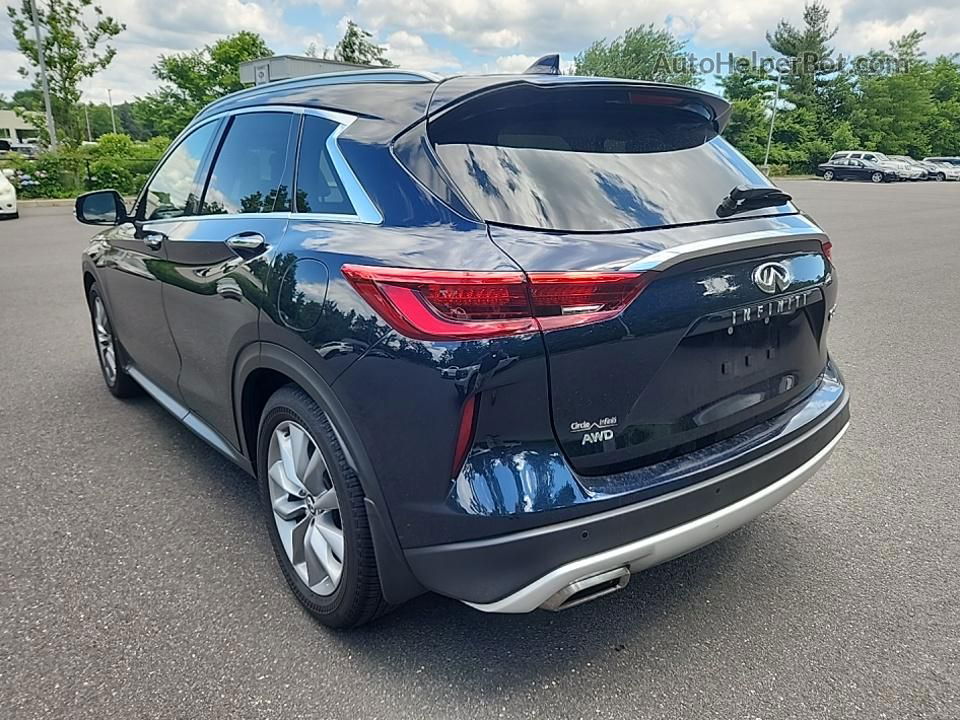 2021 Infiniti Qx50 Essential Blue vin: 3PCAJ5CB7MF103340