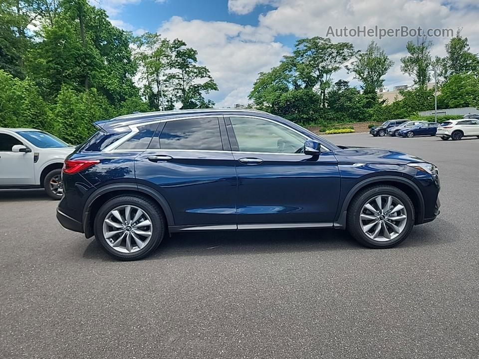 2021 Infiniti Qx50 Essential Синий vin: 3PCAJ5CB7MF103340