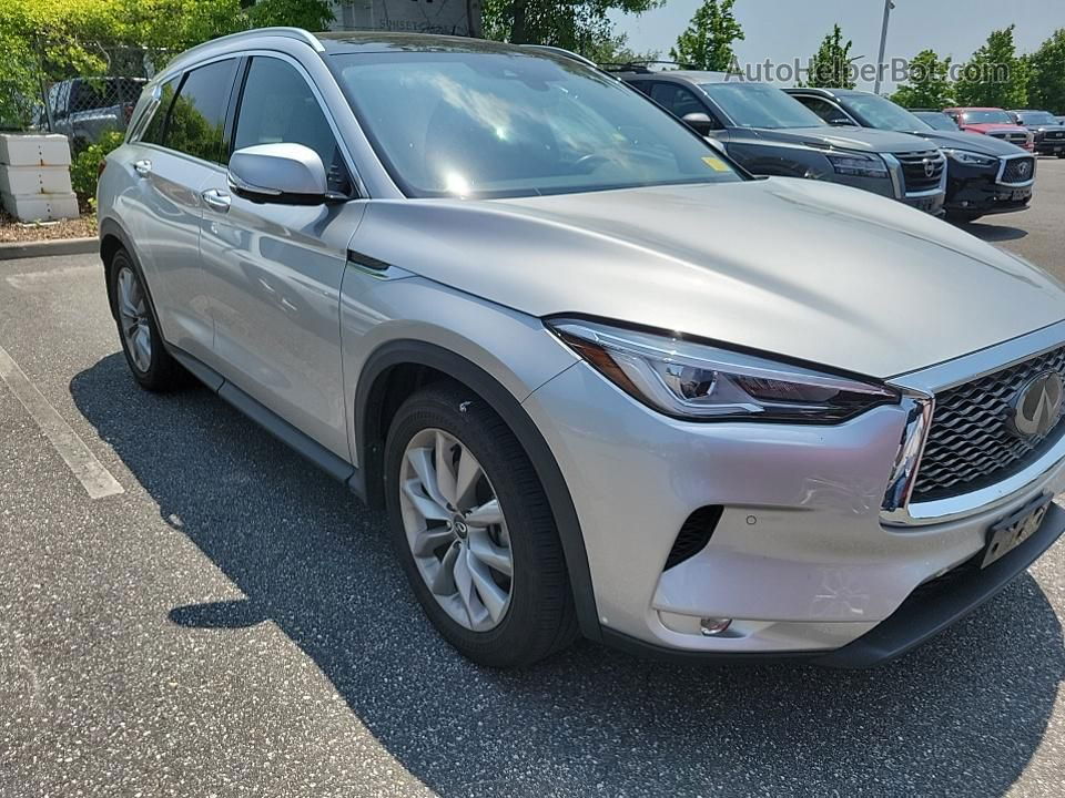 2021 Infiniti Qx50 Essential Серебряный vin: 3PCAJ5CB7MF106223