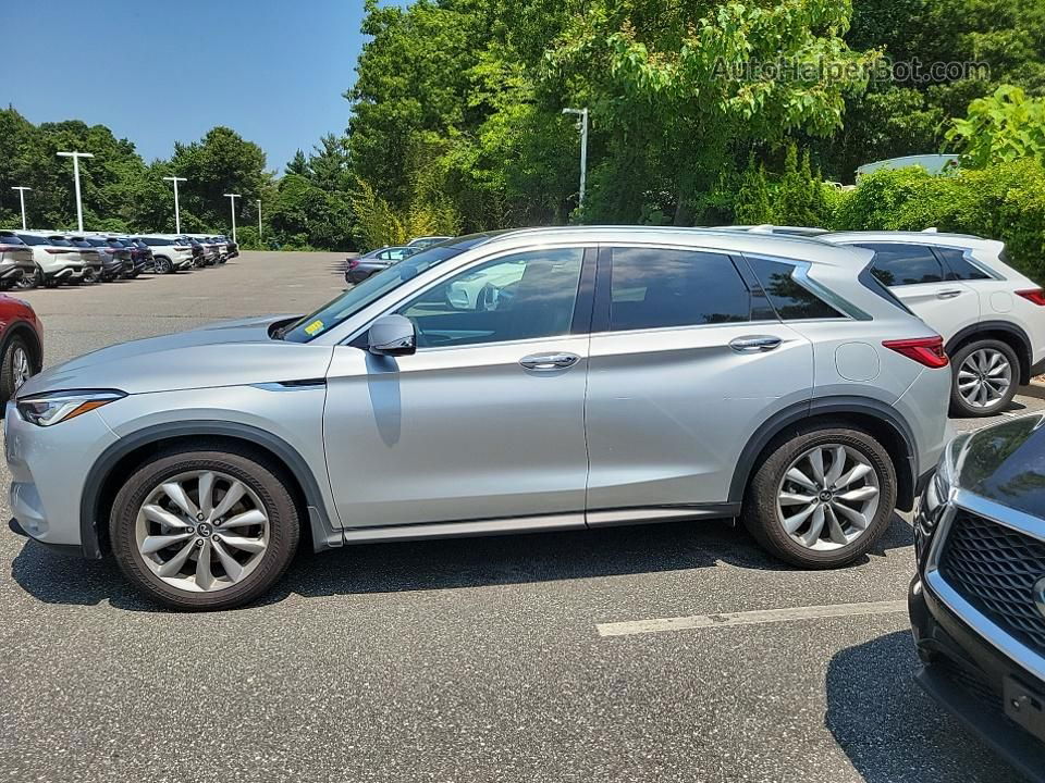 2021 Infiniti Qx50 Essential Silver vin: 3PCAJ5CB7MF106223