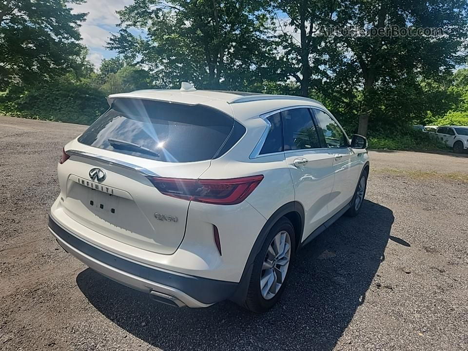 2021 Infiniti Qx50 Essential White vin: 3PCAJ5CB8MF110149