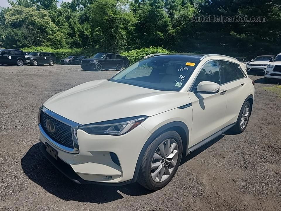 2021 Infiniti Qx50 Essential White vin: 3PCAJ5CB8MF110149