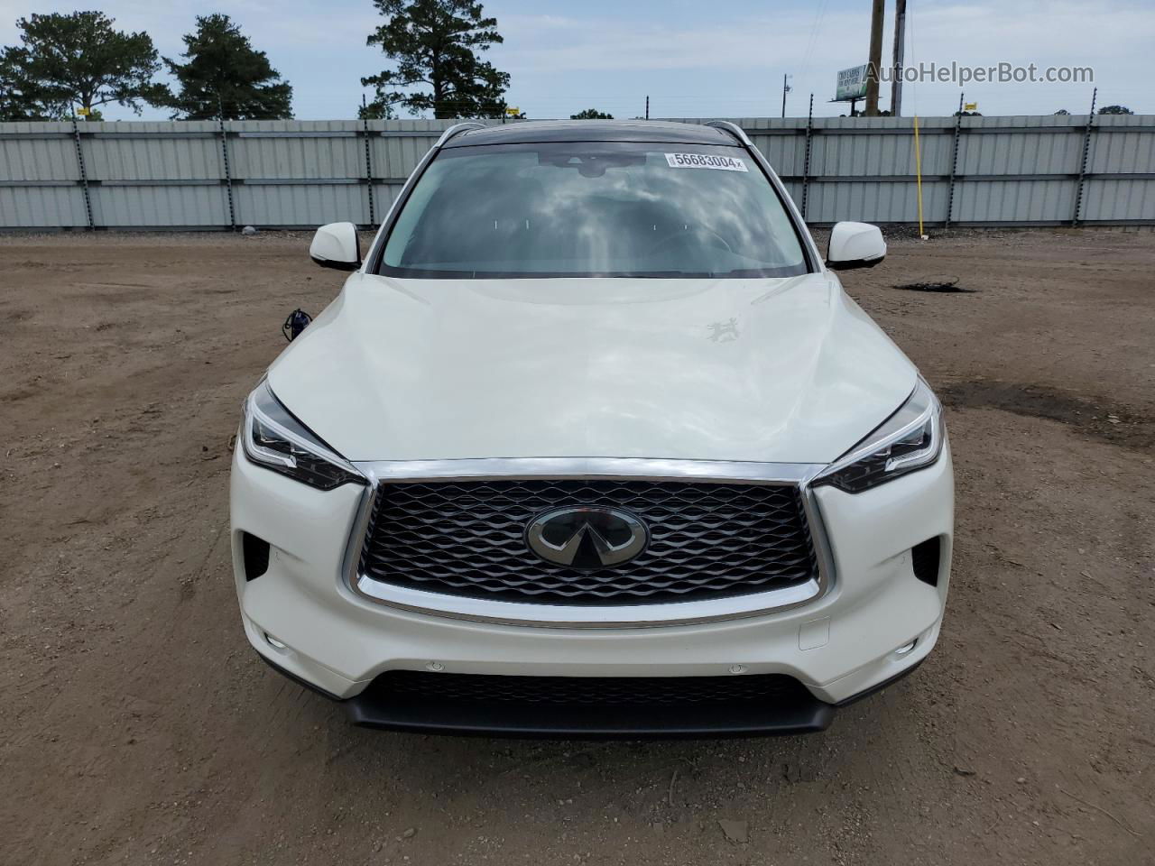 2021 Infiniti Qx50 Essential White vin: 3PCAJ5CB8MF112158