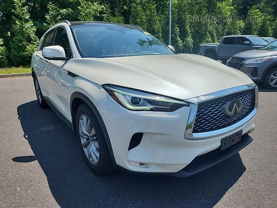 2021 Infiniti Qx50 Essential White vin: 3PCAJ5CB9MF108183