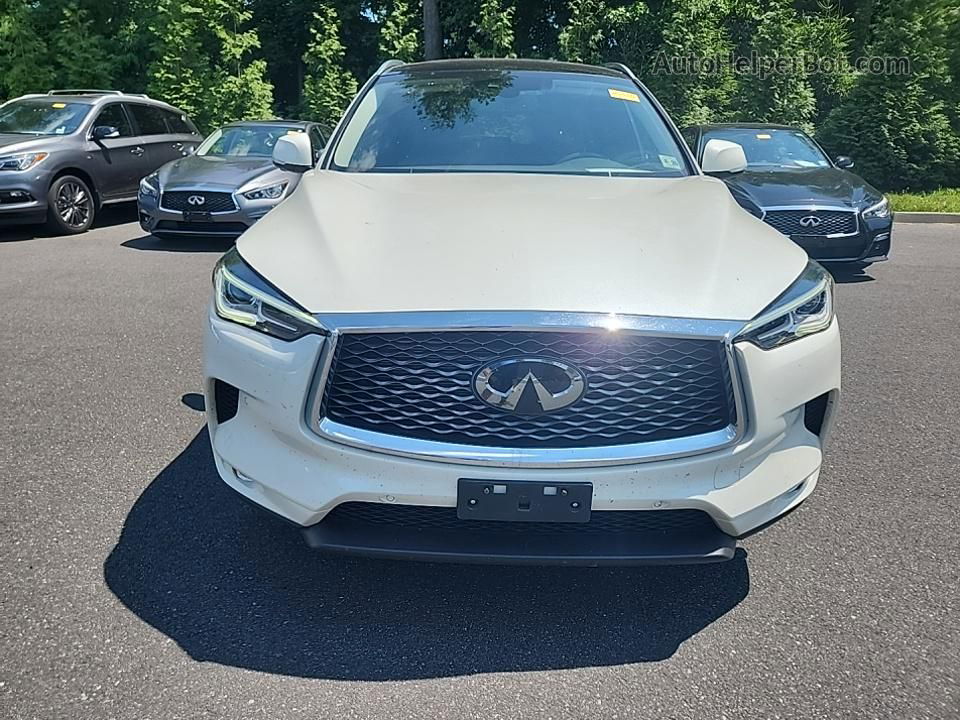 2021 Infiniti Qx50 Essential White vin: 3PCAJ5CB9MF108183