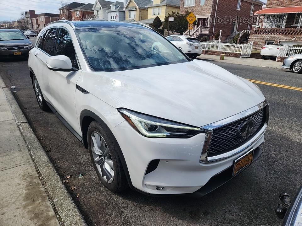 2021 Infiniti Qx50 Essential White vin: 3PCAJ5CBXMF102120