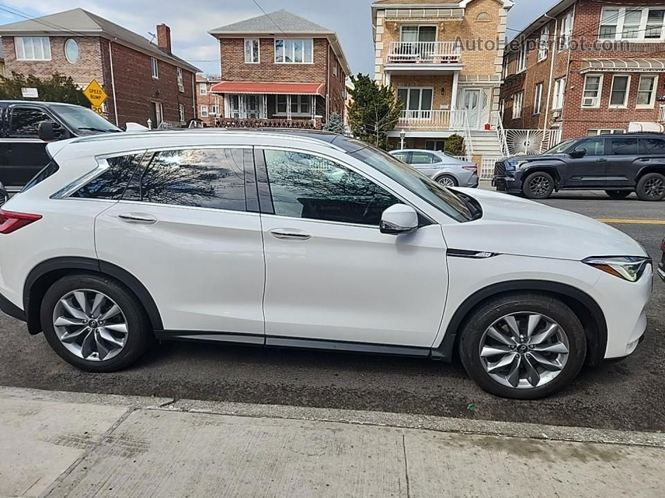 2021 Infiniti Qx50 Essential White vin: 3PCAJ5CBXMF102120