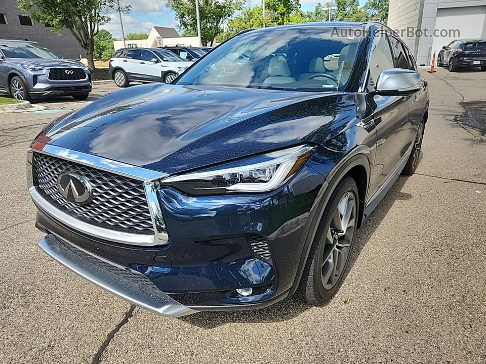 2021 Infiniti Qx50 Sensory/autograph Blue vin: 3PCAJ5DB1MF115742