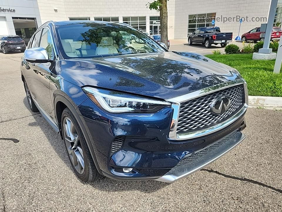 2021 Infiniti Qx50 Sensory/autograph Blue vin: 3PCAJ5DB1MF115742