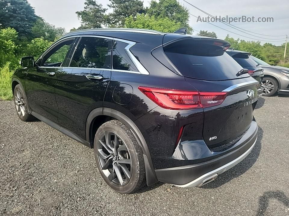 2021 Infiniti Qx50 Sensory/autograph Черный vin: 3PCAJ5DB4MF118943