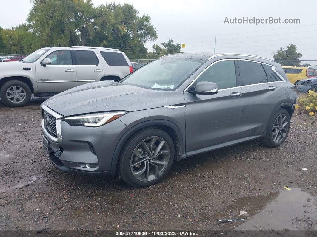 2021 Infiniti Qx50 Autograph Silver vin: 3PCAJ5DB9MF116993