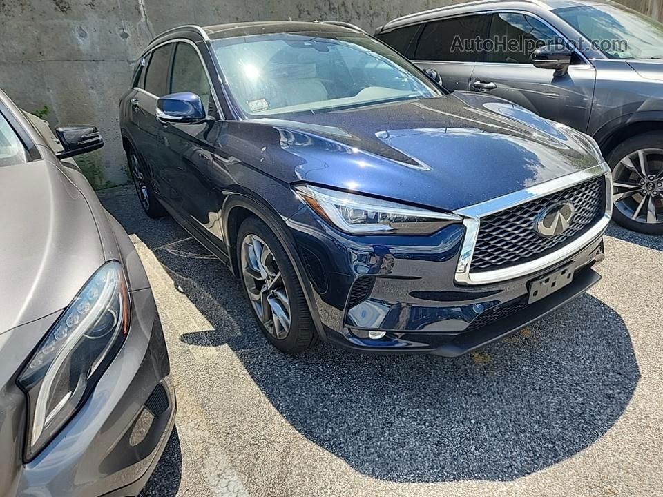 2021 Infiniti Qx50 Sensory/autograph Blue vin: 3PCAJ5DBXMF123967