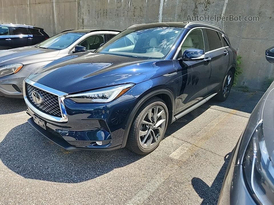 2021 Infiniti Qx50 Sensory/autograph Blue vin: 3PCAJ5DBXMF123967