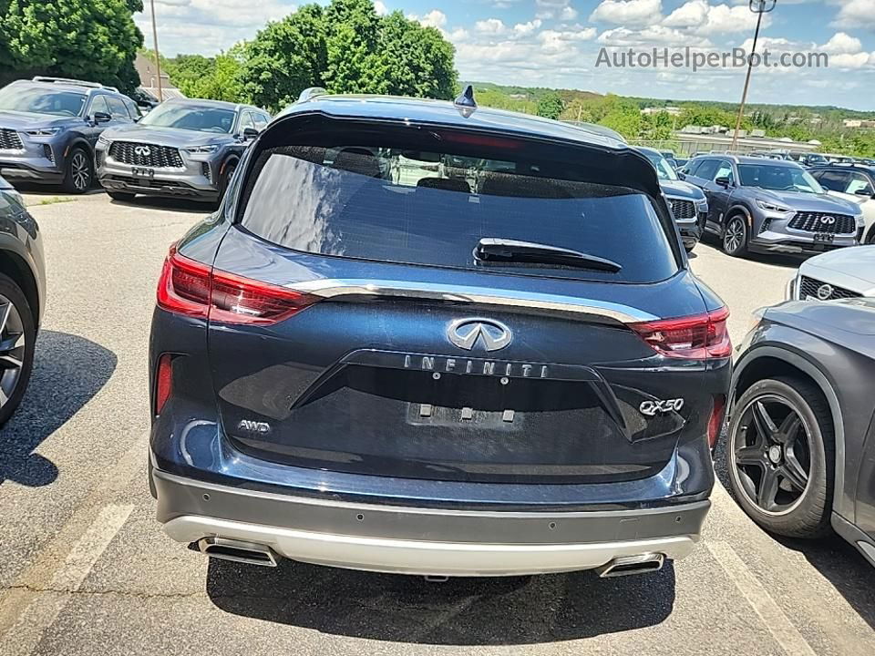 2021 Infiniti Qx50 Sensory/autograph Blue vin: 3PCAJ5DBXMF123967