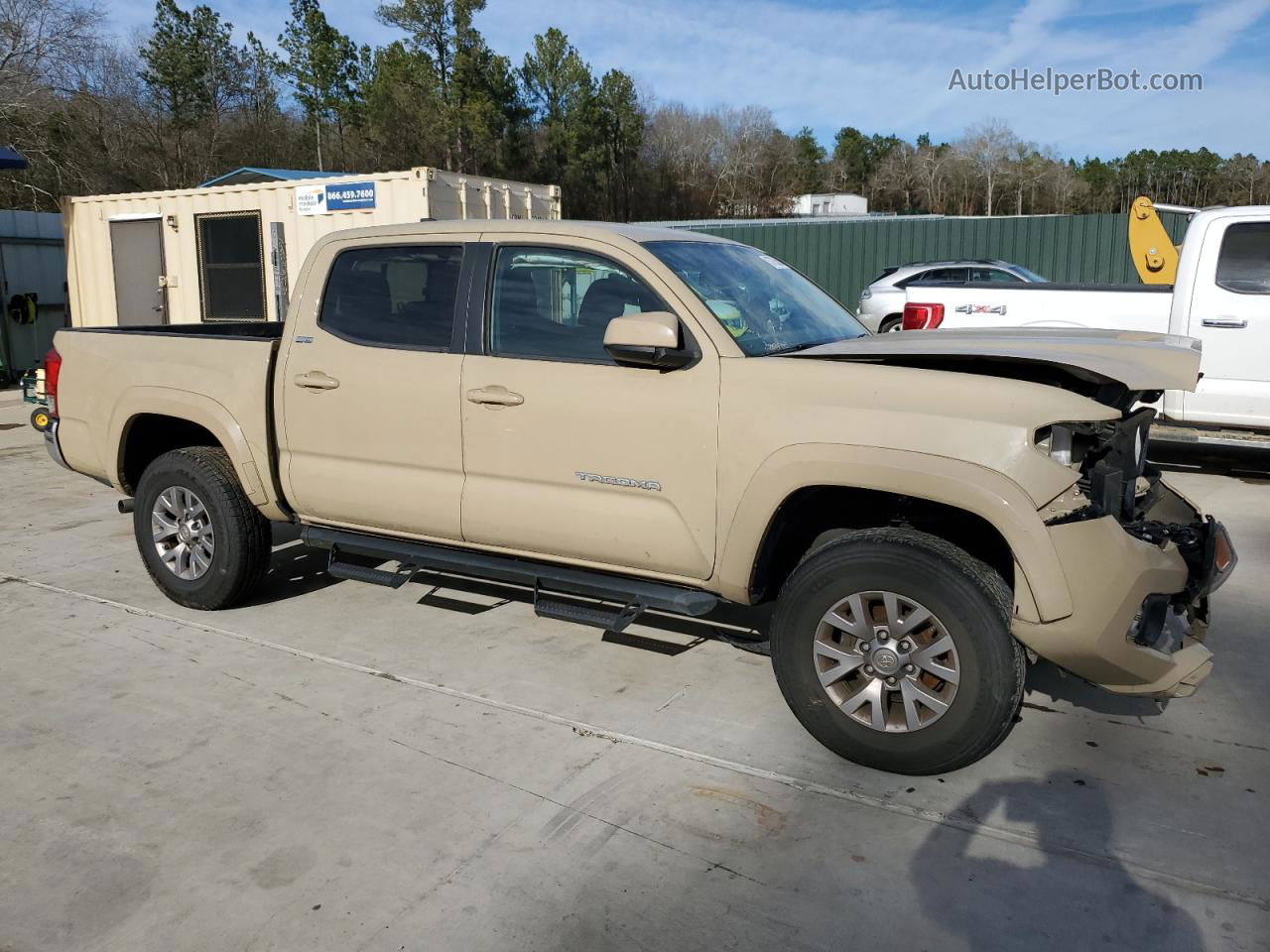 2017 Toyota Tacoma Double Cab Tan vin: 3TMAZ5CN0HM043714