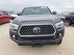 2019 Toyota Tacoma Double Cab Gray vin: 3TMAZ5CN0KM084383