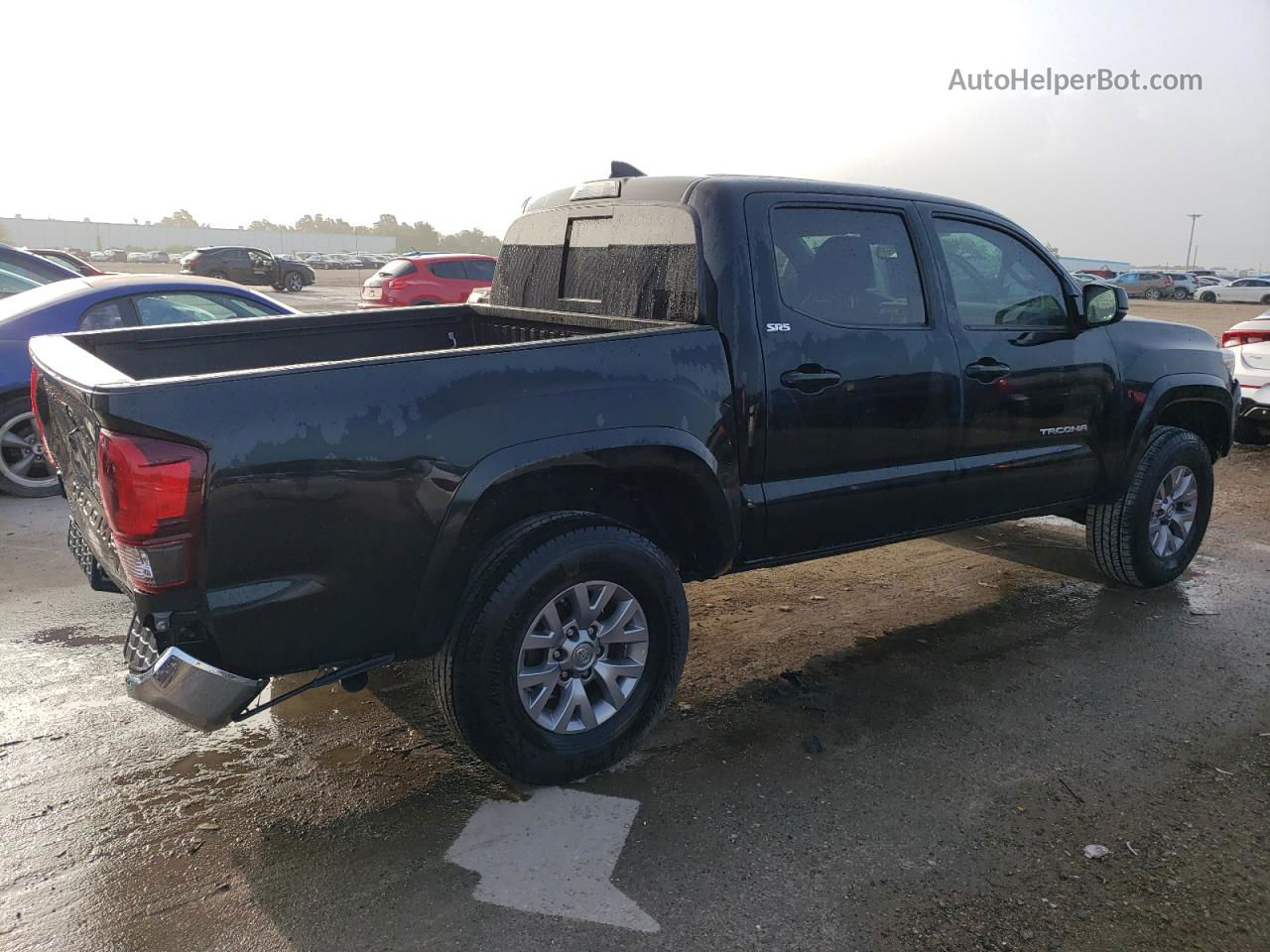 2019 Toyota Tacoma Double Cab Black vin: 3TMAZ5CN0KM084898