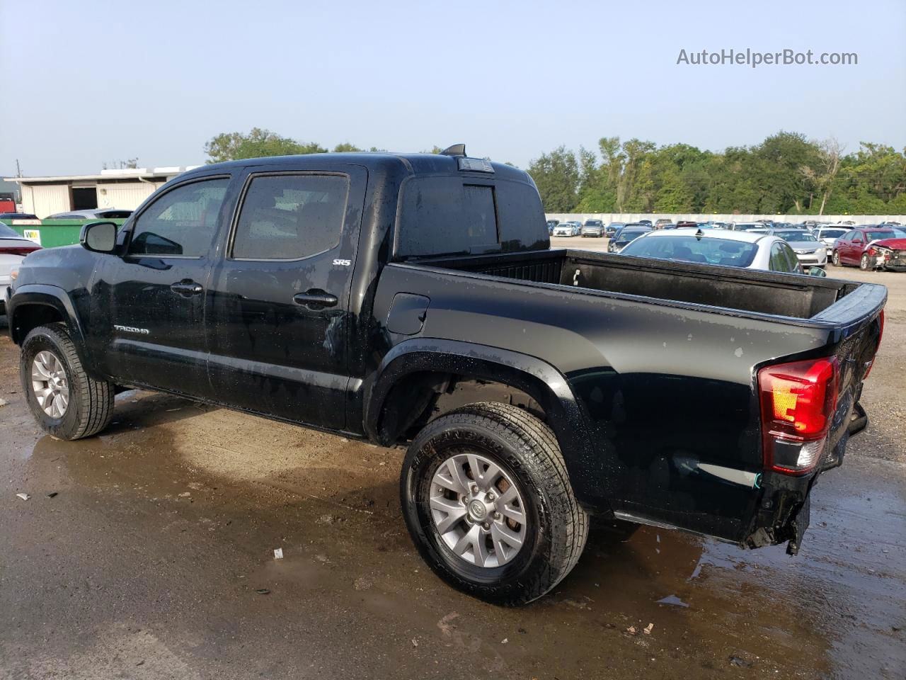 2019 Toyota Tacoma Double Cab Black vin: 3TMAZ5CN0KM084898