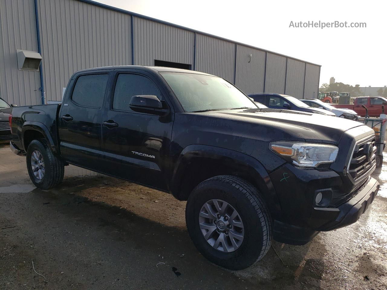 2019 Toyota Tacoma Double Cab Black vin: 3TMAZ5CN0KM084898