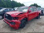 2019 Toyota Tacoma Sr5 V6 Red vin: 3TMAZ5CN0KM093536