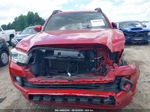 2019 Toyota Tacoma Sr5 V6 Red vin: 3TMAZ5CN0KM093536