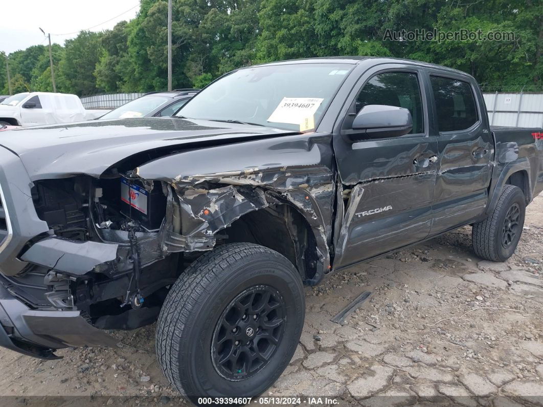 2019 Toyota Tacoma Sr5 V6 Gray vin: 3TMAZ5CN0KM103532