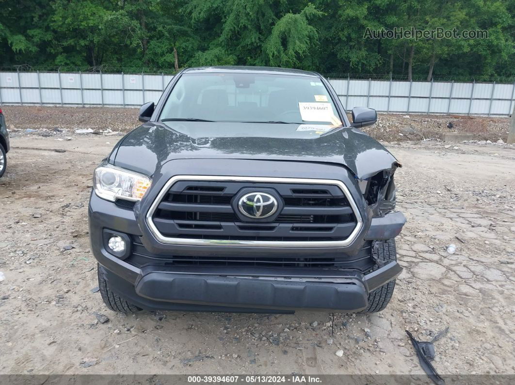 2019 Toyota Tacoma Sr5 V6 Gray vin: 3TMAZ5CN0KM103532