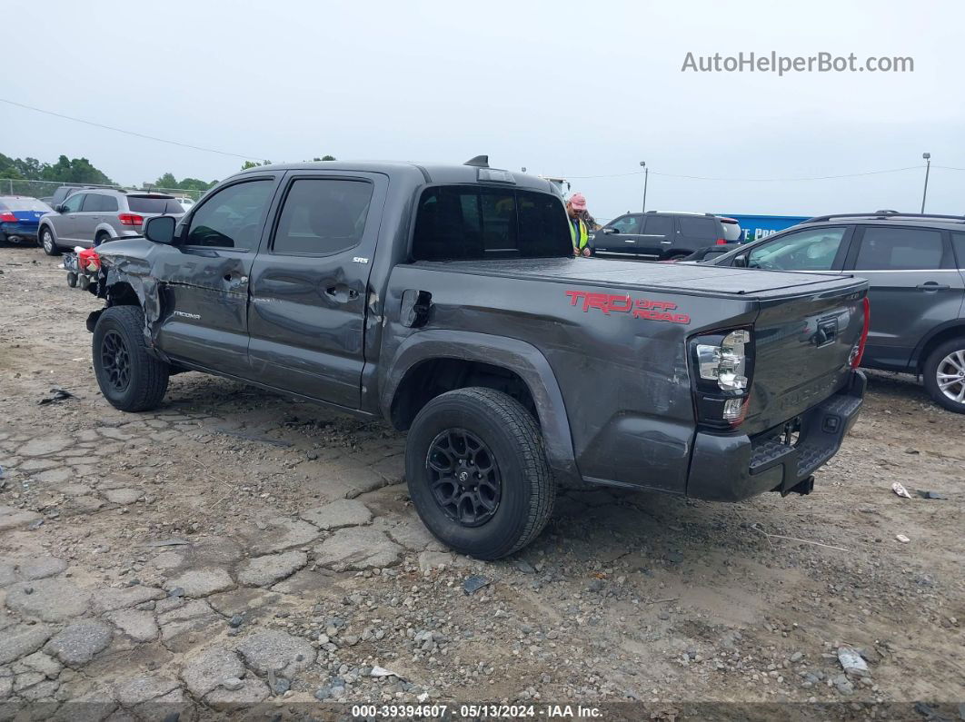 2019 Toyota Tacoma Sr5 V6 Gray vin: 3TMAZ5CN0KM103532