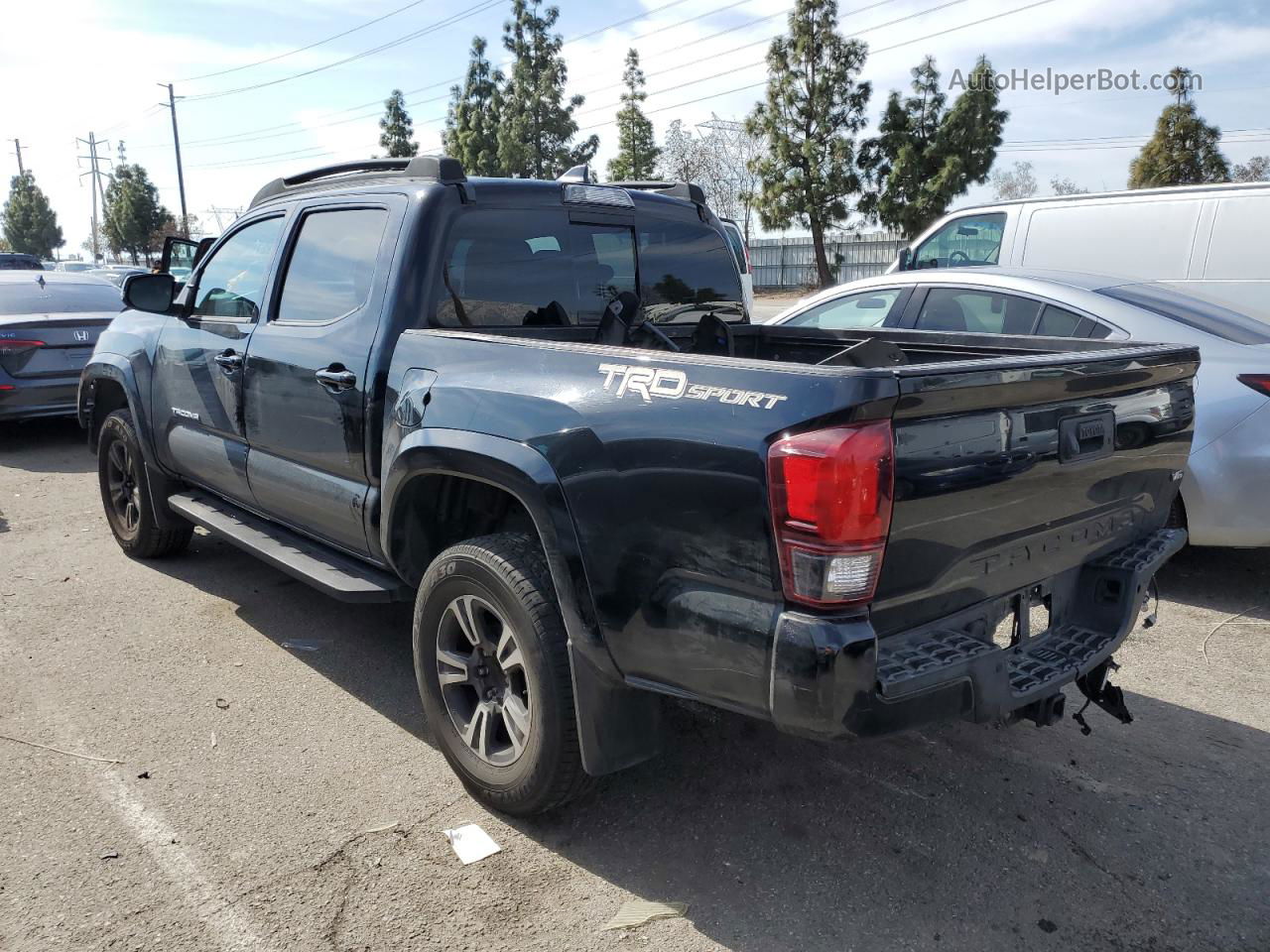 2019 Toyota Tacoma Double Cab Black vin: 3TMAZ5CN0KM113929