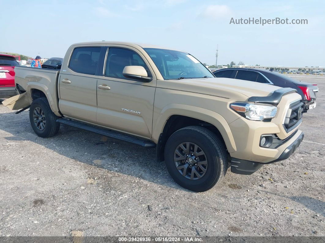 2020 Toyota Tacoma Sr5 V6 Tan vin: 3TMAZ5CN0LM120963