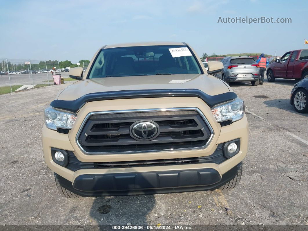 2020 Toyota Tacoma Sr5 V6 Tan vin: 3TMAZ5CN0LM120963