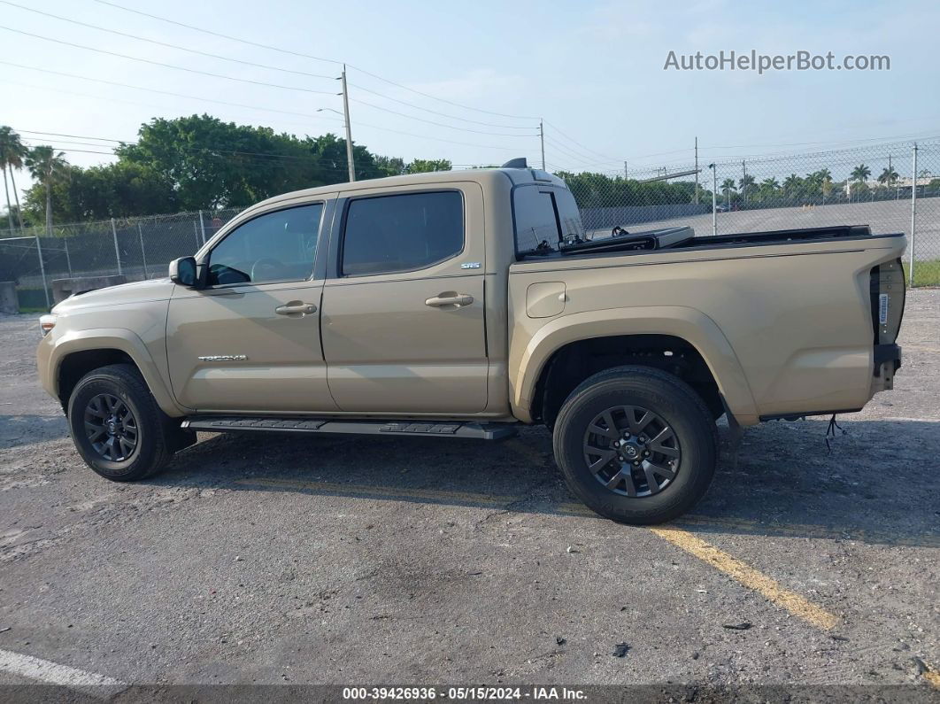 2020 Toyota Tacoma Sr5 V6 Tan vin: 3TMAZ5CN0LM120963