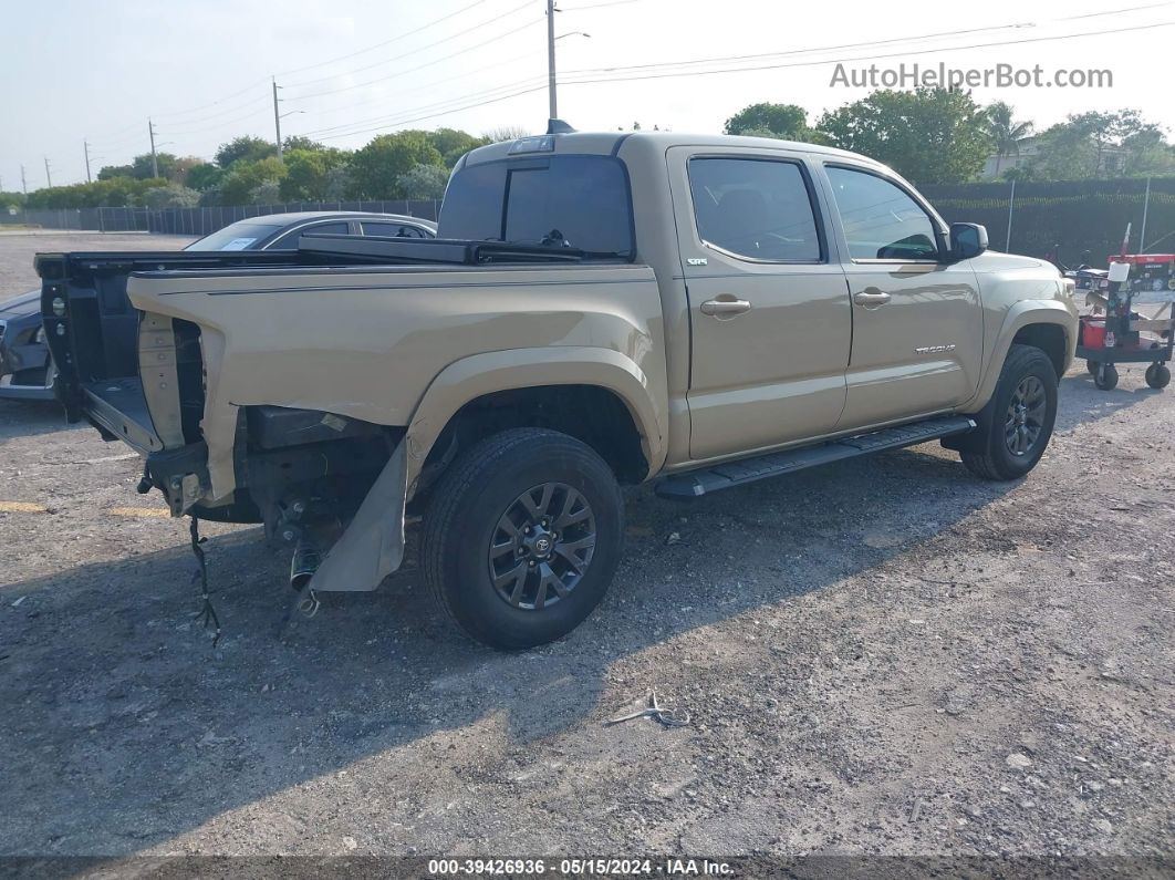 2020 Toyota Tacoma Sr5 V6 Tan vin: 3TMAZ5CN0LM120963