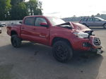 2020 Toyota Tacoma Double Cab Red vin: 3TMAZ5CN0LM124947