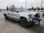 2021 Toyota Tacoma Double Cab Silver vin: 3TMAZ5CN0MM141507