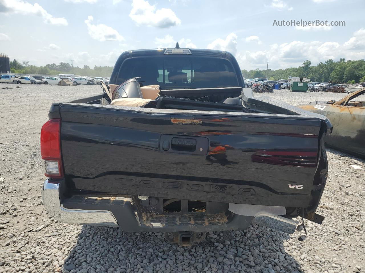 2021 Toyota Tacoma Double Cab Черный vin: 3TMAZ5CN0MM150269