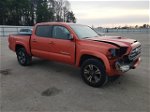 2017 Toyota Tacoma Double Cab Orange vin: 3TMAZ5CN1HM028123