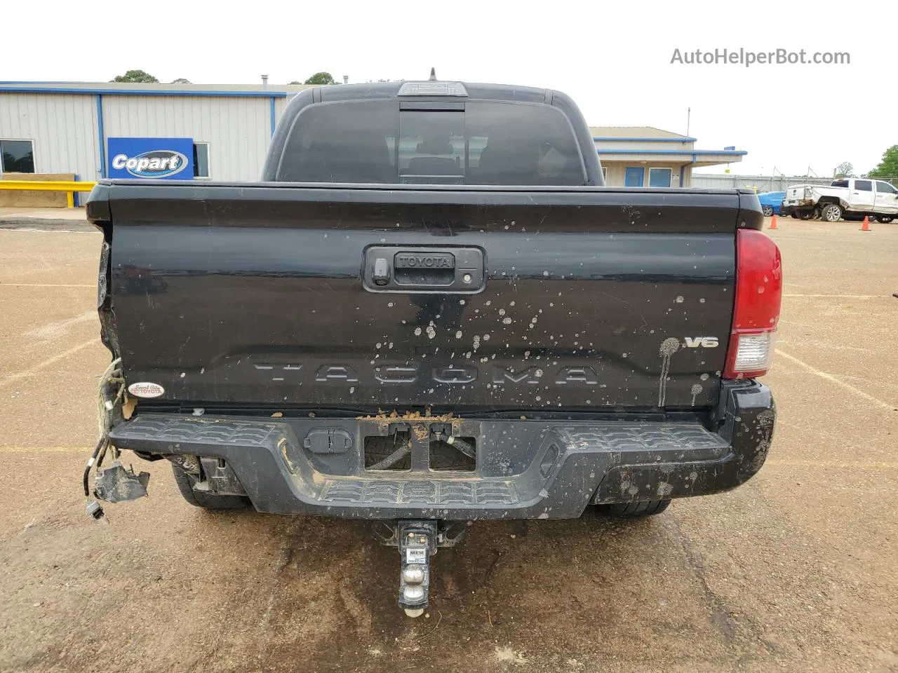 2017 Toyota Tacoma Double Cab Black vin: 3TMAZ5CN1HM034794