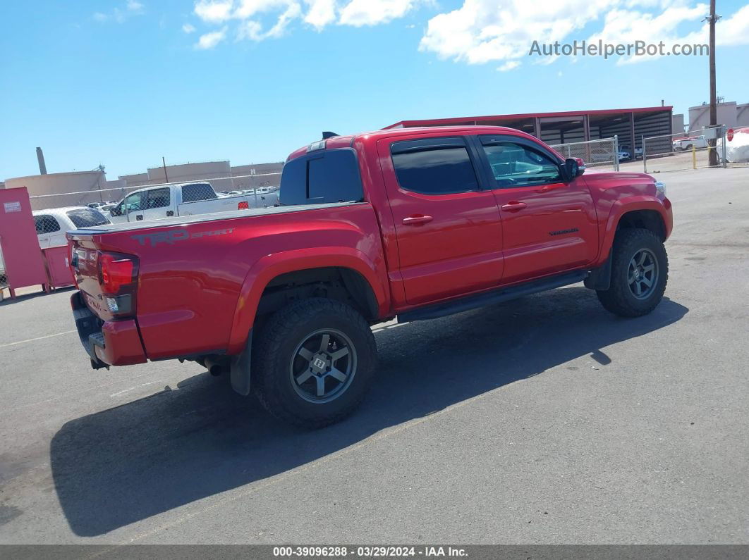 2019 Toyota Tacoma Trd Off Road Red vin: 3TMAZ5CN1KM102292