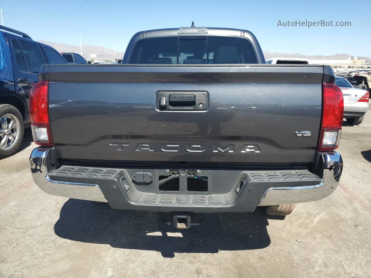 2019 Toyota Tacoma Double Cab Gray vin: 3TMAZ5CN1KM107962