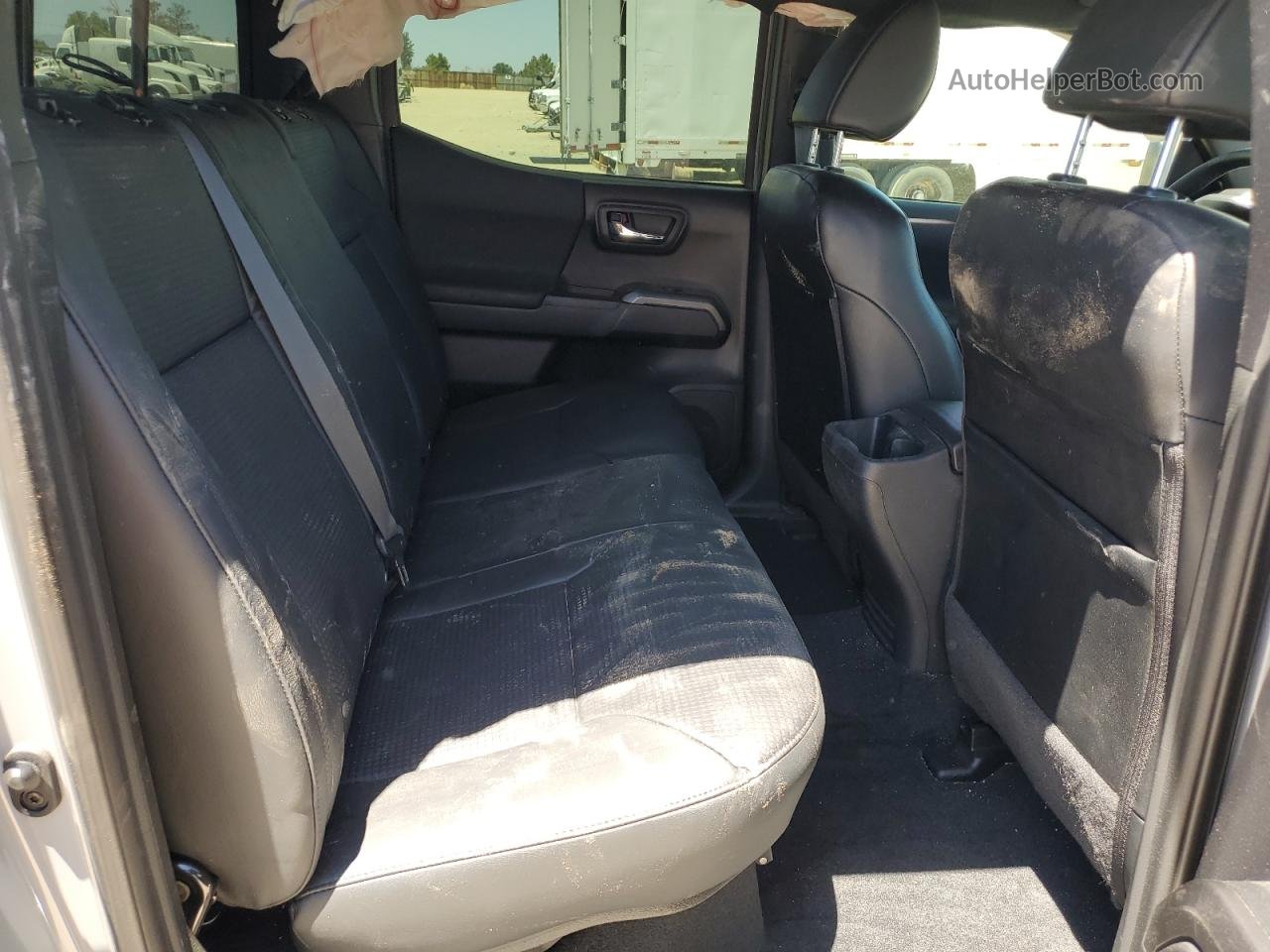 2020 Toyota Tacoma Double Cab Gray vin: 3TMAZ5CN1LM124410