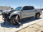 2020 Toyota Tacoma Double Cab Gray vin: 3TMAZ5CN1LM124410