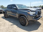 2020 Toyota Tacoma Double Cab Gray vin: 3TMAZ5CN1LM129879