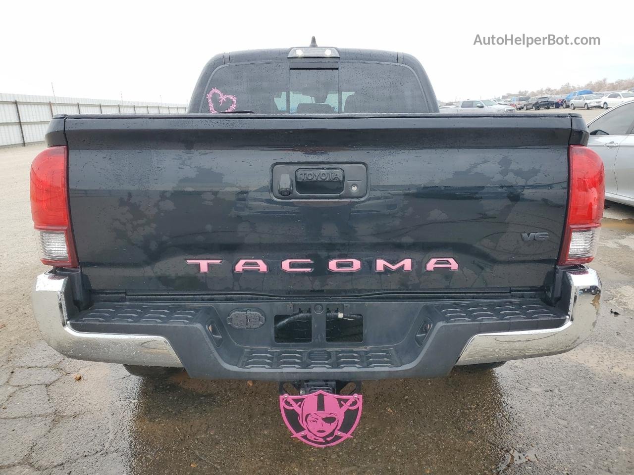 2020 Toyota Tacoma Double Cab Black vin: 3TMAZ5CN1LM139375