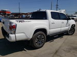 2021 Toyota Tacoma Double Cab White vin: 3TMAZ5CN1MM155190