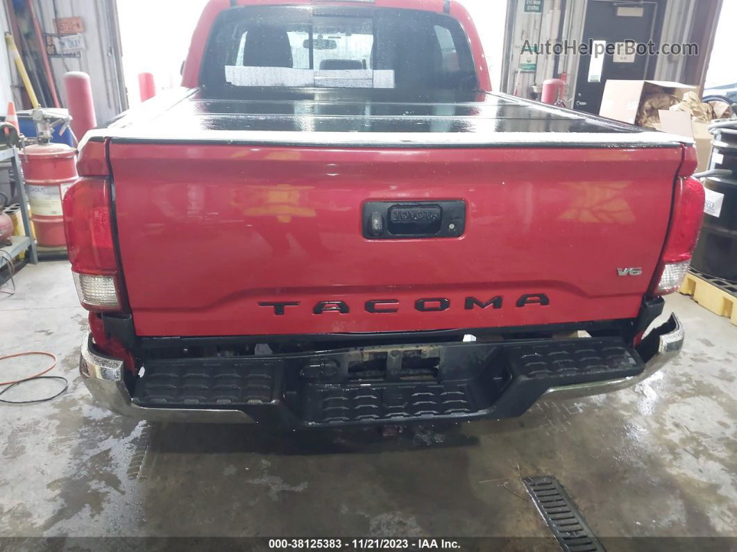 2017 Toyota Tacoma Trd Off Road Red vin: 3TMAZ5CN2HM030365