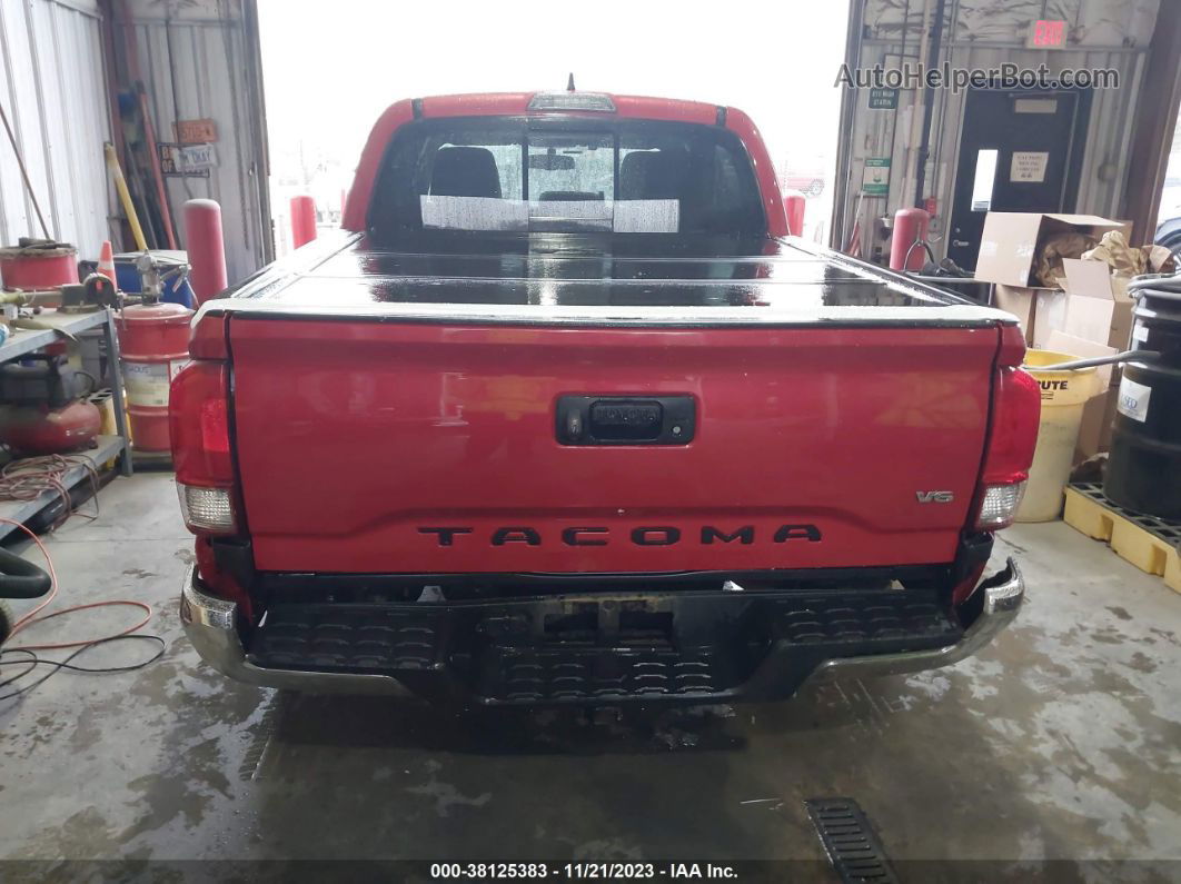 2017 Toyota Tacoma Trd Off Road Red vin: 3TMAZ5CN2HM030365