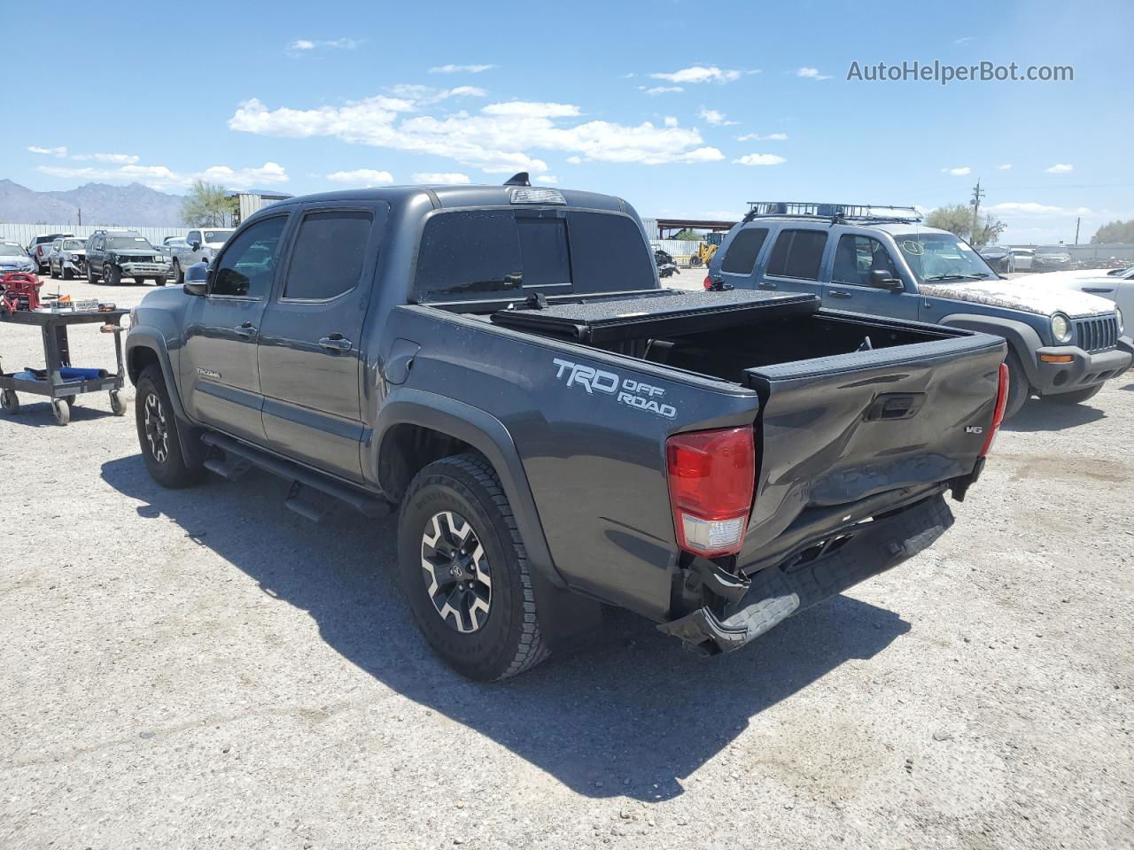 2017 Toyota Tacoma Double Cab Charcoal vin: 3TMAZ5CN2HM038451